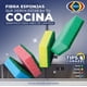 thumbnail image 4 of Fibra Esponja Economica Corazzi Irregular 12 Paquetes Multicolor, 4 of 6