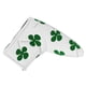 thumbnail image 1 of Good Luck - Funda para cabeza de palo de golf de cuatro hojas, felpa gruesa, en forma de L, color blanco, 1 of 10