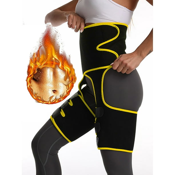 Dodoing Womens Sport Leg Shaper Belts Butt Lifter Support Slimming