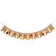 thumbnail image 5 of Yute Happy Fall Banner Maple Bunting Harvest Telón de Fondo Mantel Suministros para Fiestas, 5 of 9