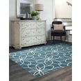 thumbnail image 4 of ECARPET Washable Floral Area Rug & Runner for Bedroom, Living Room, Kids Room, Hallway, 4 of 9