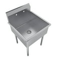 thumbnail image 5 of Elkay B1C24X24X Utility Sink, 12" Deep Bowl, No Drainboards, 27 x 27.5 x 42.75, 5 of 6