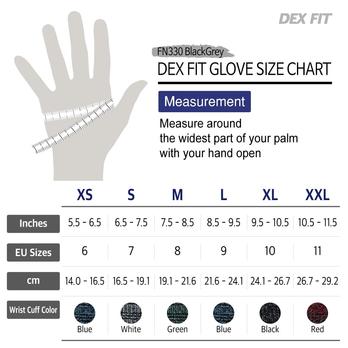 DEXFIT FN330 Black Grey Multipurpose Nitrile Coated Work Gloves (Firm Grip, Medium) - 12 Pairs