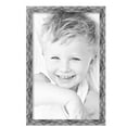 thumbnail image 2 of ArtToFrames 14" x 22" Hammered Steel Metallic Picture Frame, 14x22 inch Silver Wood Poster Frame (WOM-5264),  Pack, 2 of 7