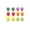 C-1C-home supplies, variant on LEFTHIGH Home 12 Piece Plastic Easter Eggs Decorations Set Multicolor Indoor Outdoor Designs for Decor Table Decor Hanging Ornaments Reusable Egg Hunt Party Supplies Kitchen