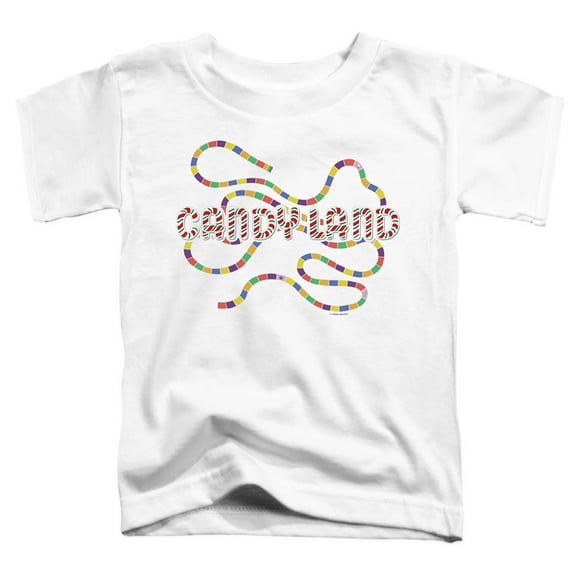 Candy Land Candy Land Board S/S Toddler T-Shirt White