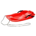 thumbnail image 1 of jinwen Snowboard Toboggan Grass Sliding Heavy Duty with Pull Rope Brakes Master Sleigh Red, 1 of 8