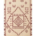 thumbnail image 1 of Ahgly Company Machine Washable Indoor Rectangle Abstract Tangerine Pink Area Rugs, 8' x 12', 1 of 7