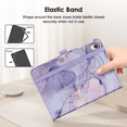 thumbnail image 4 of Fintie Case for Onn. 8.1" Core Tablet (2026 Model) - Premium PU Leather Folio Cover for 8.1-inch onn. Tablet, Lilac Marble, 4 of 7