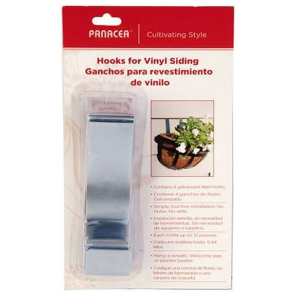 Panacea 60176 Vinyl Siding Hook, 4-Pk. - Quantity 1