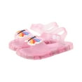 thumbnail image 2 of Gubotare Sandals for Girls Girls' Princess Style Jelly Sandals New Summer Non-Slip Princess Shoes (Pink,Size 8.5), 2 of 8