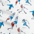 thumbnail image 4 of Kids Classic Printed Microfiber Sheet Sets, Ultra Soft Fitted Sheets with Straps - Sports, Full Size, 4 of 5