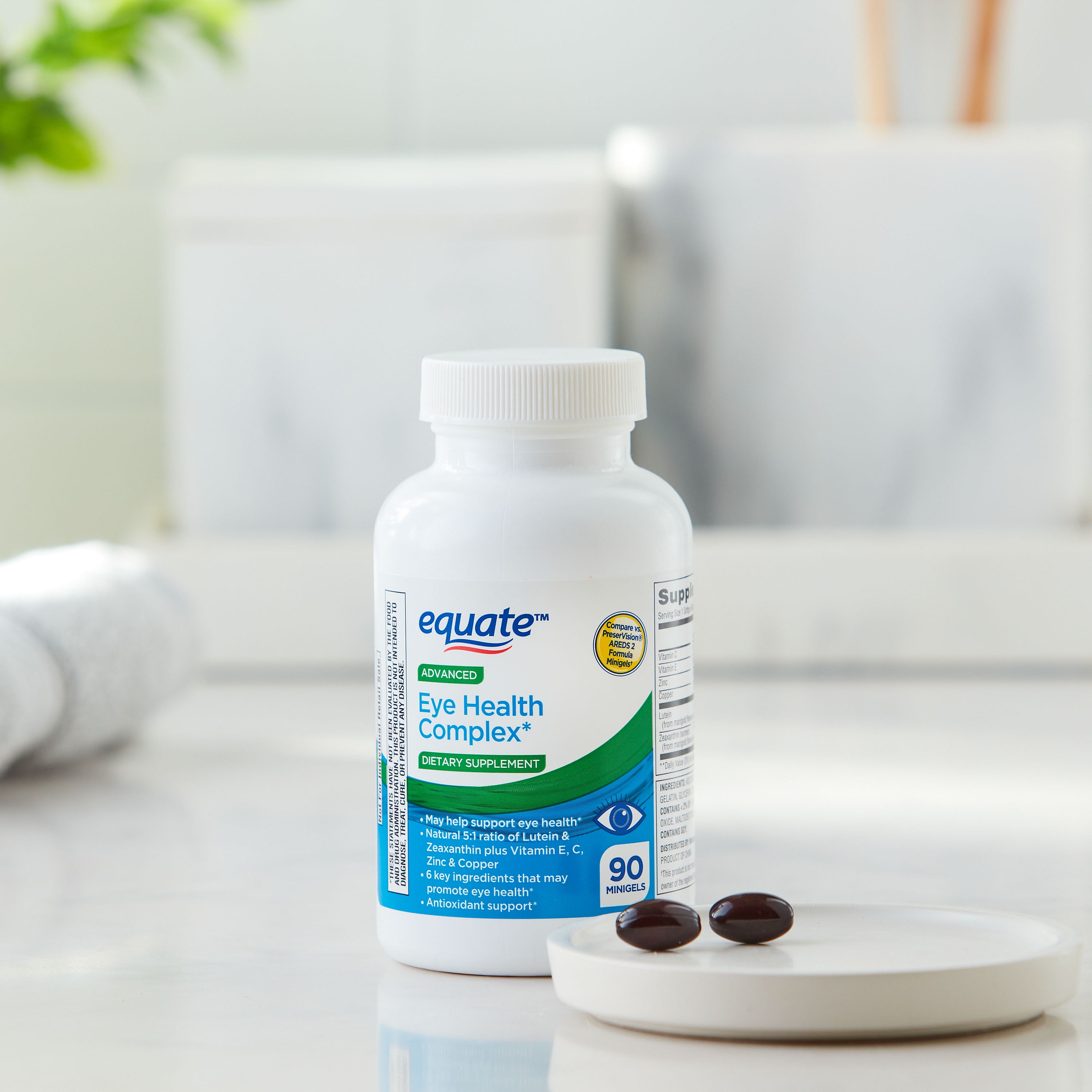 Equate Advanced Eye Health Complex Minigels Dietary