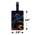 thumbnail image 5 of Superman Darkseid Character Rectangle Leather Luggage Card Suitcase Carry-On ID Tag, 5 of 5
