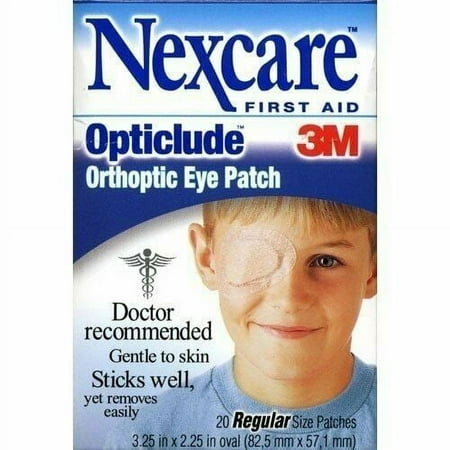 Nexcare Opticlude Comfort Eye Patch Nude Breathable, 20 ct