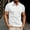 White, variant on Mens Polo Shirts Autumn Winter Short Sleeve Lapel Casual Solid Color Tops Streetwear