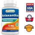 thumbnail image 7 of 3 Pack Best Naturals Astaxanthin 12mg 60 Softgels | Triple Strength Powerful Antioxidant Carotenoid, 7 of 7
