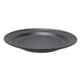 thumbnail image 3 of Contemporary Round 9.75"D Matte Black Jade Melamine Large Dinner Plates Set 6, 3 of 3