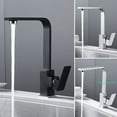 thumbnail image 1 of Kitchen Taps 360 Swivel Spout Sink Mixer Tap Chrome Single Lever Faucets Brass x, 1 of 9