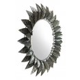thumbnail image 1 of Zuo A12216 Leaf Round Mirror, Black, 1 of 5