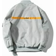 thumbnail image 2 of CORIRESHA Chaquetas bomber ajustadas para hombre Apollo NASA, 2 of 6