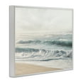 thumbnail image 4 of Stupell Industries Distant Beach View Landscape Photography White Framed Art Print Wall Art, 20 x 16, 4 of 10