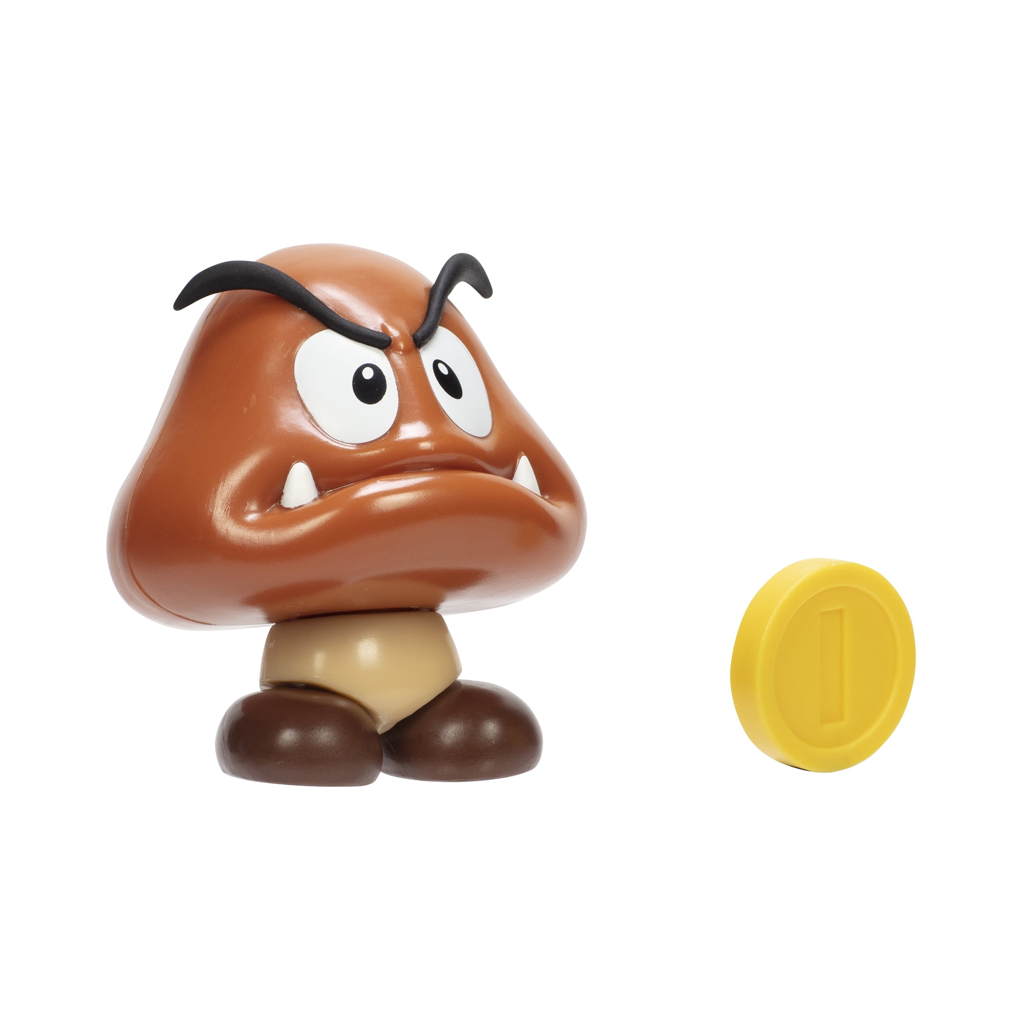 Super Mario Bros Collectible Child Action Figures, Plastic Brown, 9.00 x 2.00 x 4.00 Inches, 0.24 lb