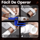thumbnail image 5 of Termofusor 600w Termofusora, 3 Jgo De Dados 1/2 , 3/4 Y 1 Azul, 5 of 5