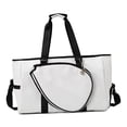 thumbnail image 4 of harper Badminton Racket Shoulder Bag Handbag Athletic Equipment Tote Removable Shoulder White, 4 of 10