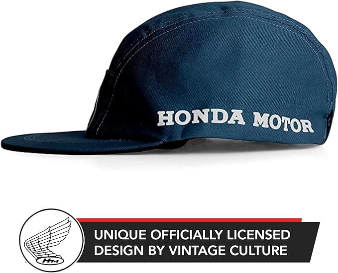 VINTAGE CULTURE OFFICIAL LICENSED HONDA UNISEX REPLICA 1964 MECHANICS HAT HVH NAVY OSFA