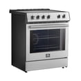 thumbnail image 3 of Forno Leonardo Espresso 30-Inch Slide-In Stainless Steel Induction Range, Convection Oven, 5 Cooking Zones, 3 of 11