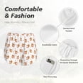 thumbnail image 4 of Balery Squirrel And Rose Pantalones cortos deportivos para mujer con forro y dos bolsillos, elásticos, para entrenamiento, gimnasio, yoga-Medium, 4 of 7