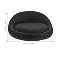 thumbnail image 6 of GAXIRE Cushion Replacement for Barstools Anti Slip Soft Black 1Pack, 6 of 8