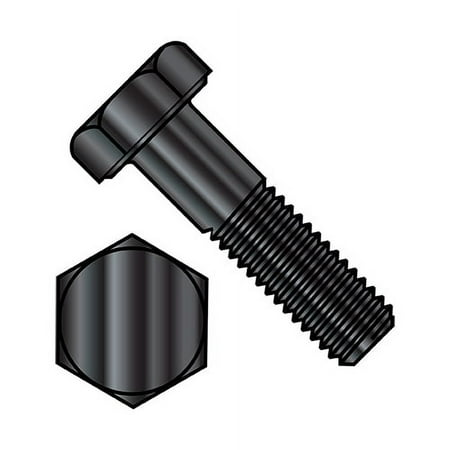 1/4-20X1 Hex Cap Screw Grade 2 Non A307 Black Oxide and Oil (Pack Qty 2 200) BC-1416CH2B