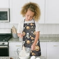 thumbnail image 4 of Nightmare Before Christmas Halloween Pattern Kids Aprons for Girls and Boys,Adjustable Neck Strap Toddler Aprons for Kids Cooking Baking,23.6"x19", 4 of 7