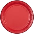 thumbnail image 1 of 9" Red Paper Plate, 1 of 1