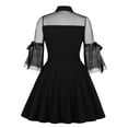 thumbnail image 2 of IBTOM CASTLE Women's Vintage 1950s Cocktail Party Polka Dots Prom Tea Dress Retro Swing Party Gown XL Black, 2 of 8