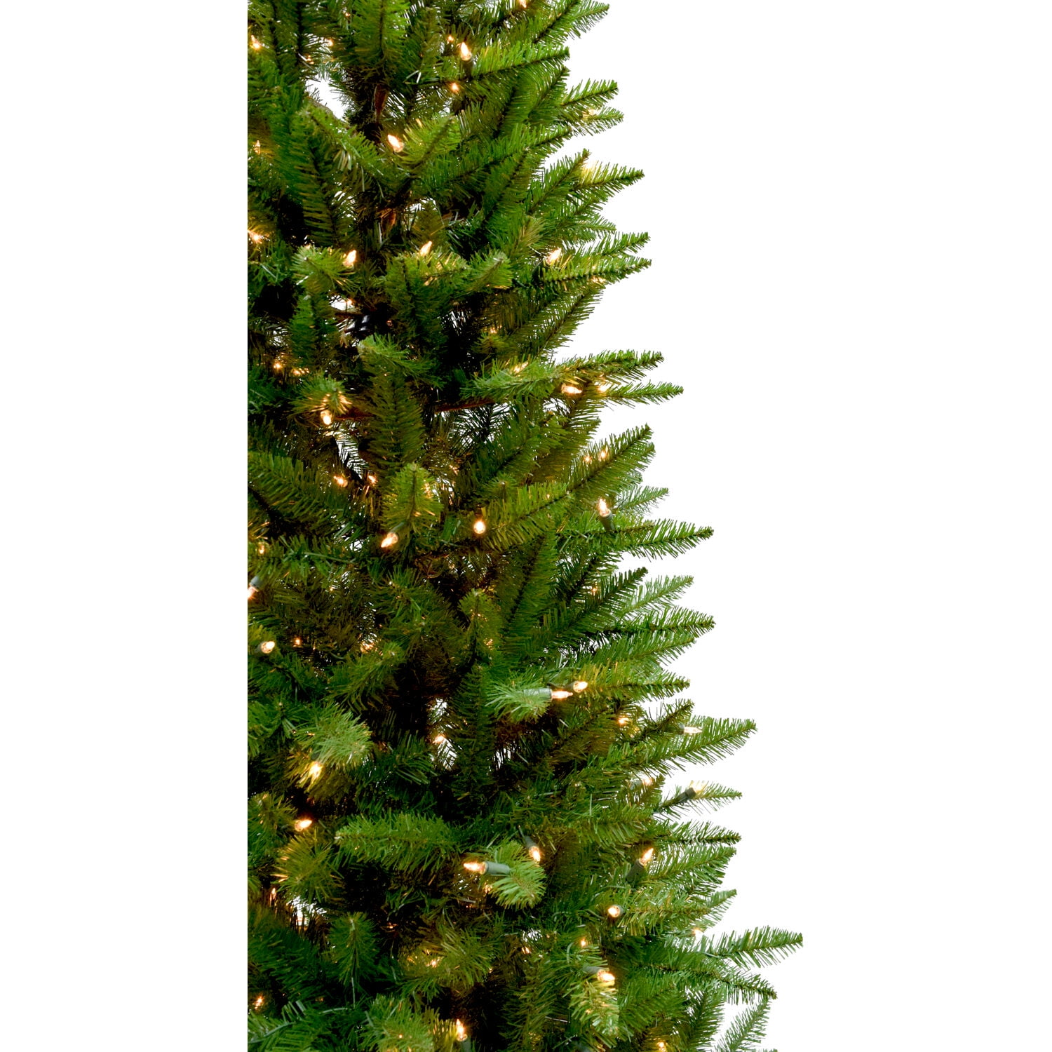 Christmas Time 6.5' Kringle Pine Artificial Christmas Tree with Multicolor C6 LED Lights and Remote Control, CT-KPS065-ML