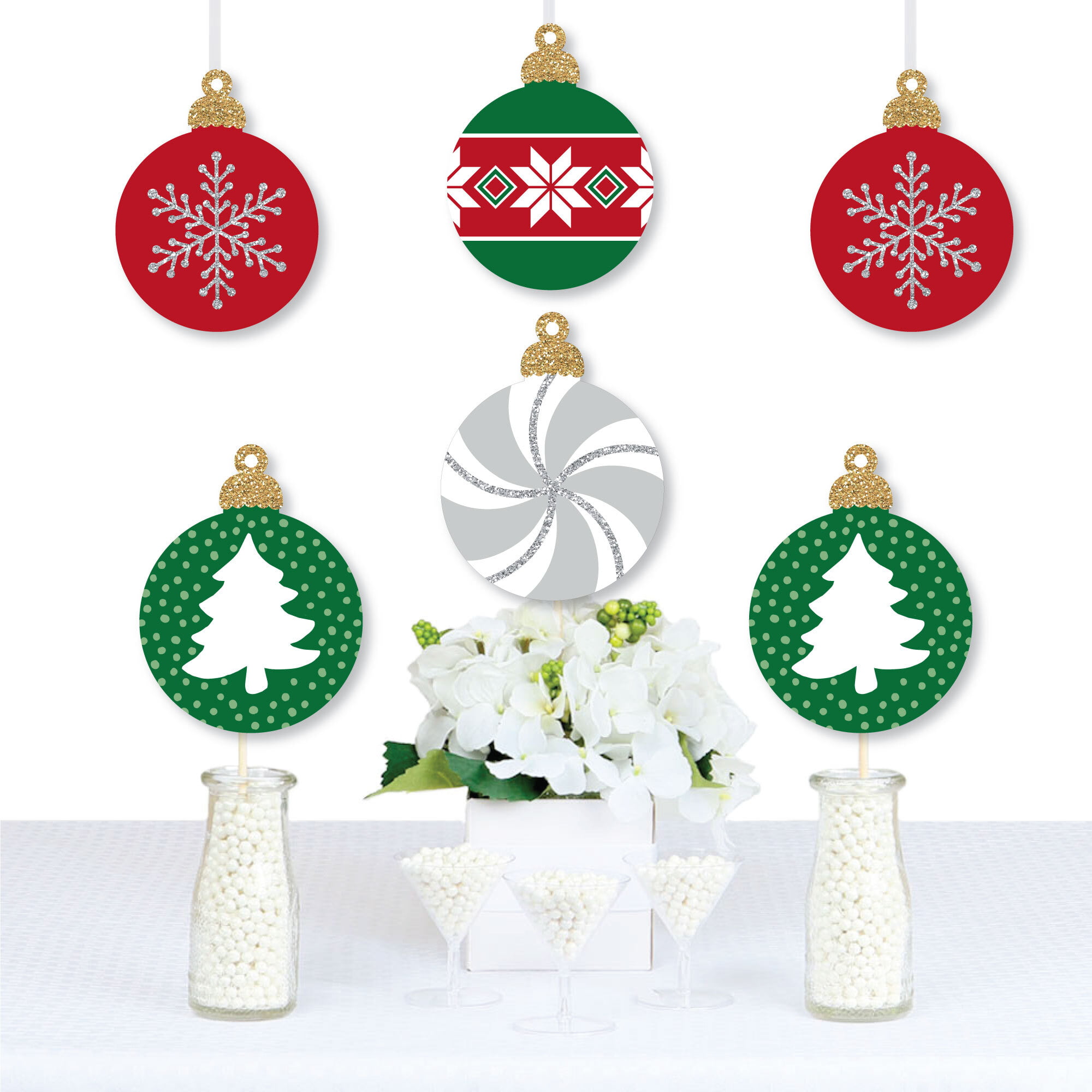 Decorations DIY Holiday Party Essentials Set of 20 Big Dot of Happiness Christmas Nutcracker