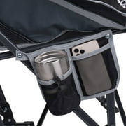 GCI Outdoor Pod Rocker Foldable Rocking Camp Chair, Black