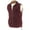 Wine, variant on Monterey Club Men's Polyester Fleece Solid Color Vest #7637