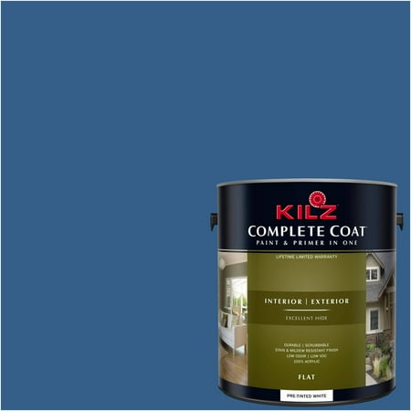 KILZ COMPLETE COAT Interior/Exterior Paint & Primer in One #RC280-02 Luxurious (Best One Coat Paint For Walls)