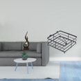 thumbnail image 2 of Escultura moderna de resina con forma de llama y dispensador de servilletas de lujo, ideal para la decoración de la mesa de la cocina, el restaurante,, 2 of 8