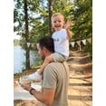 thumbnail image 6 of BemeyourBBs Toddler Baby Boy Birthday Outfits 1 2 3 4 Years Old Birthday Summer Clothes Short Sleeve Excavator Truck Vehicles Embroidery T Shirt Plaid Shorts Set Toddler Boys Summer Outfit, 6 of 8