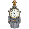 thumbnail image 2 of Design Toscano Casey Jones Steam Locomotive Train Sculptural Wall Clock, 2 of 5