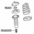 thumbnail image 2 of Febest FRONT SHOCK ABSORBER JOUNCE BUMPER # TD-ACV51F OEM 48331-33070, 2 of 2