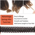 thumbnail image 3 of Extensiones de cabello Kossys Springy Afro Twist, 40 g, 40 cm, 8 paquetes, 3 of 6