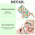 thumbnail image 6 of Pioneer Flower Floral Print Pattern Kitchen Dish Drying Mat 1 Pack, Ultra Absorbent Microfiber Drainer Mat, 16"x18", 6 of 6