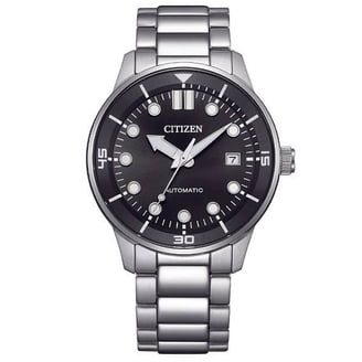 CITIZEN プロマスター NY0120-52E 8204-A5K1201 Citizen Promaster Diver Automatic Watch, Black Dial, Silver-Tone