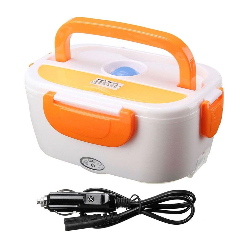 Electric Heated Car Plug Heating Lunch Box Food Warmer Container 1.05L